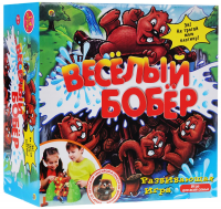 Настольная развивающая игра "Веселый бобер"
