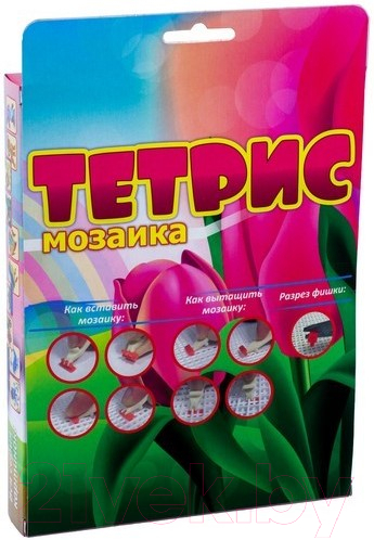 Эра Тетрис-мозаика Птичка и рыбка